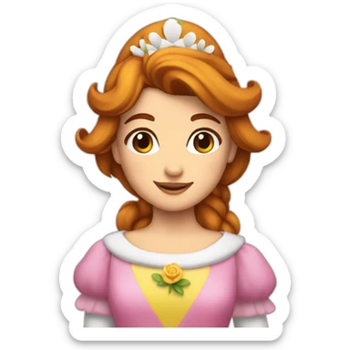 Princess daisy sticker