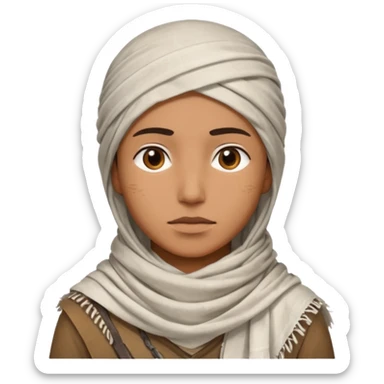 Desert Nomad Traveler sticker