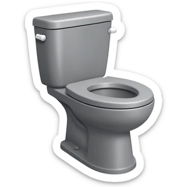 Mewing skibidi toilet  sticker