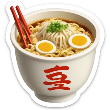 Japan Ramen food sticker