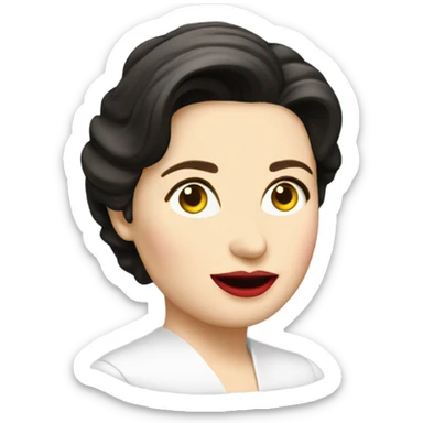 isabella rossellini actress sticker