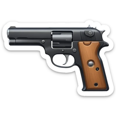 Un pistolet sticker