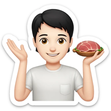 Ham from Haminations sticker