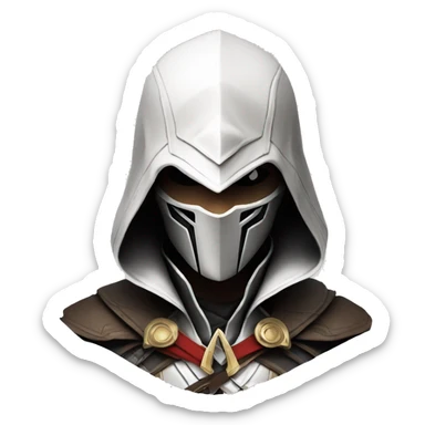 Assassin creed logo sticker