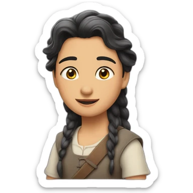 quiero un emojis de la pelicula merlina sticker