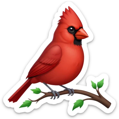 Cardinal sticker