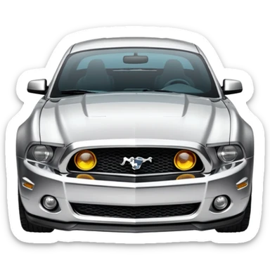 Create a mustang 309emoji sticker
