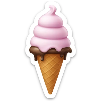 Ice cream sticker
