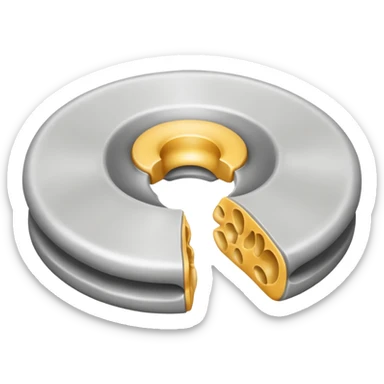 intervertebral disk sticker