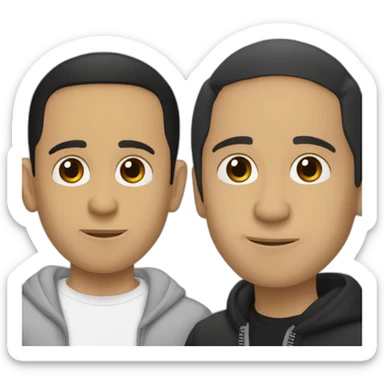 Canserbero y Carlos molnar sticker