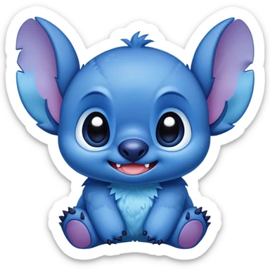 Cute Stitch sticker
