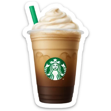 Ice coffee form Starbucks  sticker