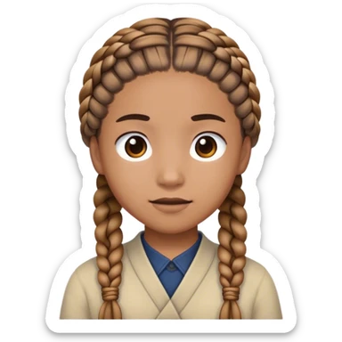 Tranças nagô  sticker