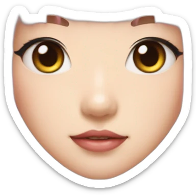 Lalisa Manobal from Blackpink 2016 debut sticker