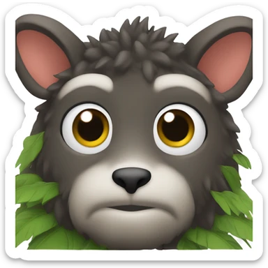 rata con tutú  sticker