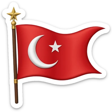 Ottoman Empire Flag sticker