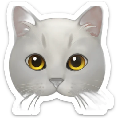 cat albatross sticker