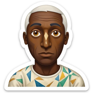 Cinematic Realistic Pablo Picasso Portrait Emoji, depicted as a visionary artist with abstract expressive features and a creative aura, rendered with rich textures and dynamic artistic lighting that captures his revolutionary spirit. sticker