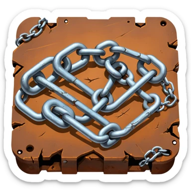 The chains are broken sticker