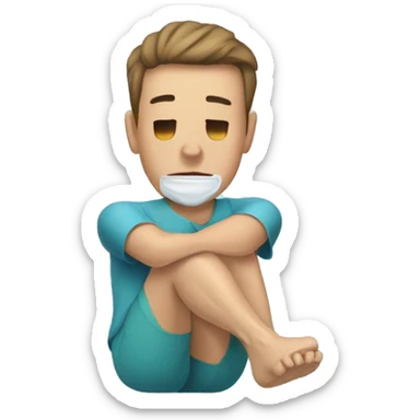 Knee surgery tomorrow  sticker