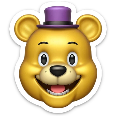 Fredbear sticker