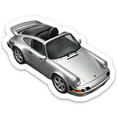 Porche 911 sticker