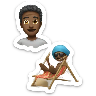 Vacaciones sticker