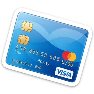 ACCEPTED PARTICIPATION METHODS — Debit and Credit Card together sticker