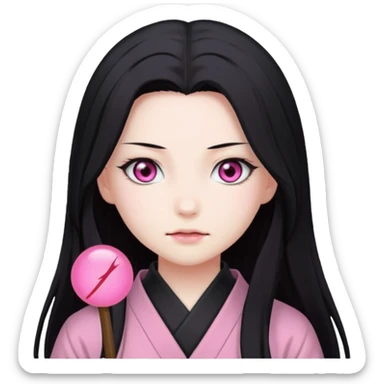 Nezuko kamado sticker