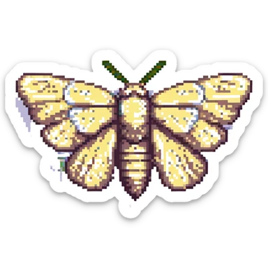 moth sticker