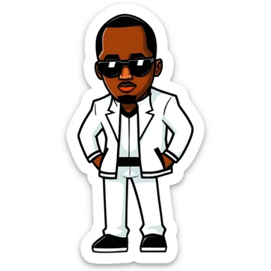 P diddy sticker