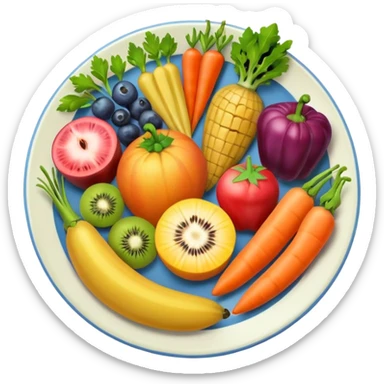 COMIDA SALUDABLE sticker