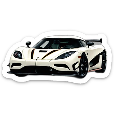 Agera RS sticker