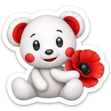 Poppy Playtime character sticker