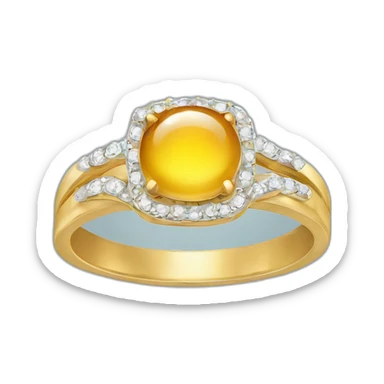 married ring sticker