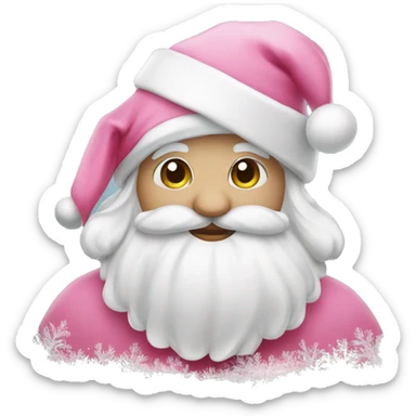 Cute Pïnk Christmas  sticker