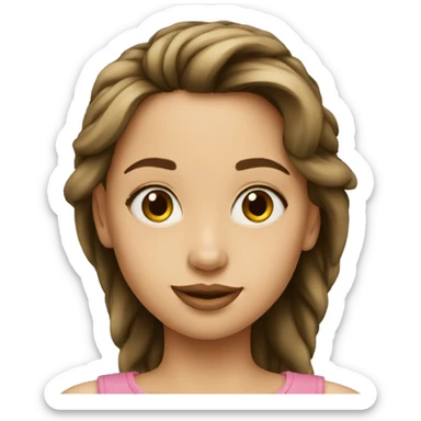 Jolie fille  sticker