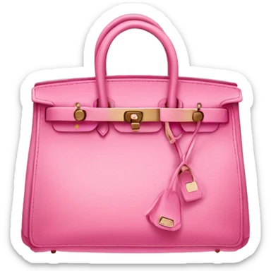 pink birkin bag sticker