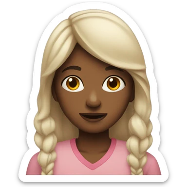 girl watching netflix  sticker