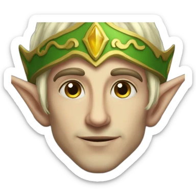 elf lord sticker