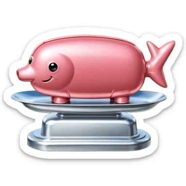  SPAM meat jeff koons style sculpture fine art french landscape  sticker