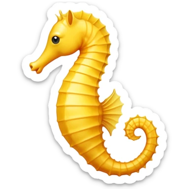 seahorse emoji sticker