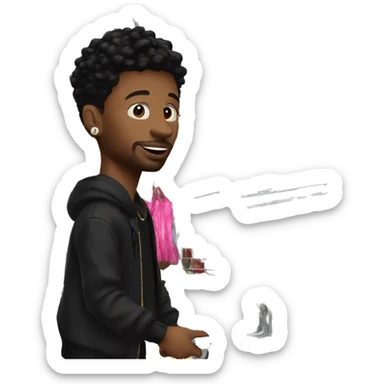 21 savage buying stuff sticker