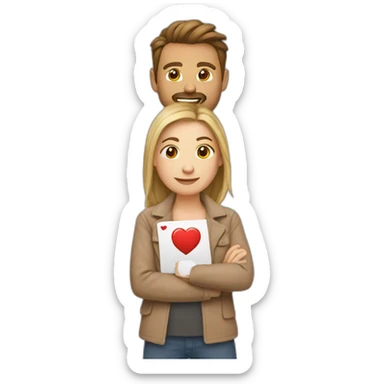 Phrase qui dit je t'aime sticker