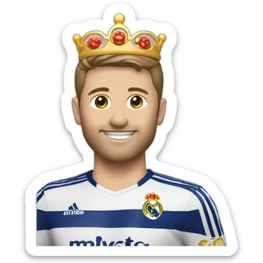 Réal Madrid logo sticker