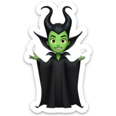 maleficent sticker