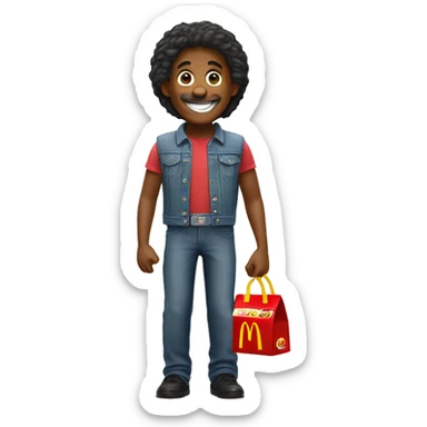 McDonald happy meal  sticker