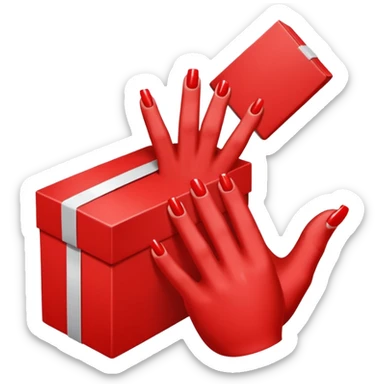 Uñas y envios sticker