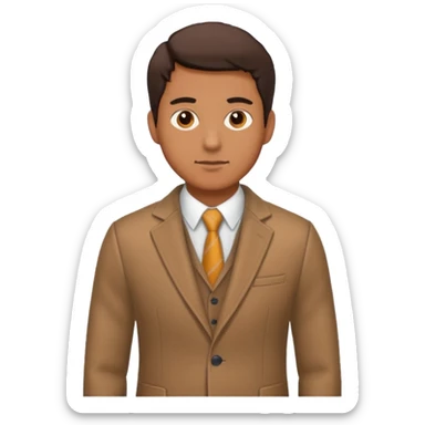 sports management man sticker