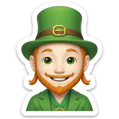 Japanese leprechaun sticker